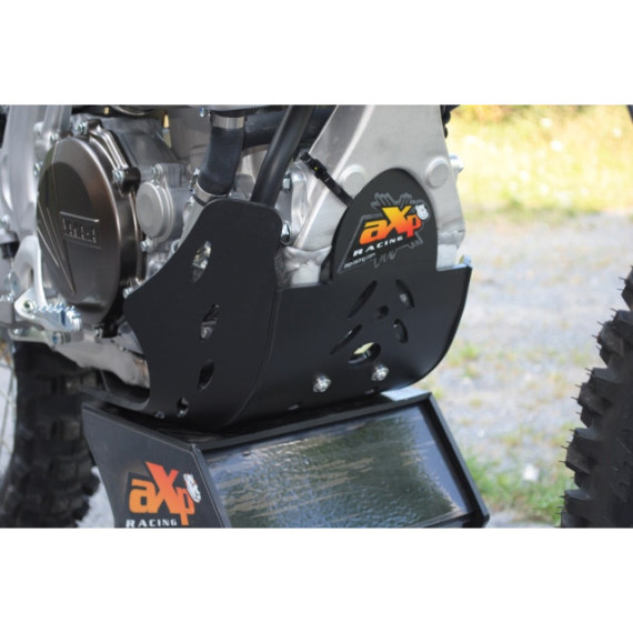  AXP Skid Plate Black/Blue Sticker Yamaha YZ450F 14