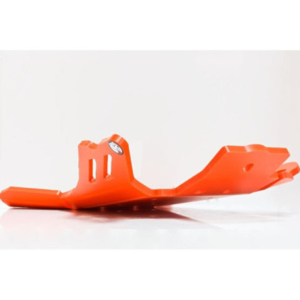 AXP Xtrem HDPE Skid Plate Orange KTM EXC250-EXC300-XCW250-XCW300 11-16