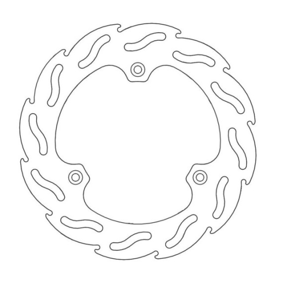 Moto-Master Flame Brakedisc front Suzuki: RM 80-85