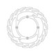 Moto-Master Flame Brakedisc front Husqvarna