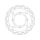 Moto-Master Flame Brakedisc front Kawasaki KX, KX-F