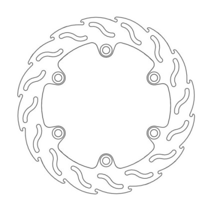 Moto-Master Flame Brakedisc rear Suzuki: GSX1300R, B-King