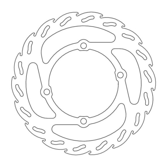 Moto-Master Flame Brakedisc front KTM SX50