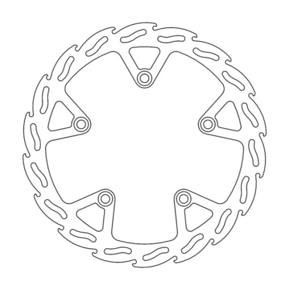 Moto-Master Flame Brakedisc rear BMW: K1200GT, K1300GT