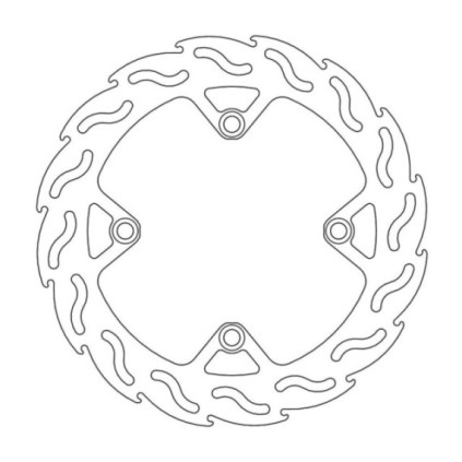 Moto-Master Flame Brakedisc rear Husqvarna 2011