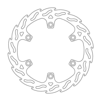 Moto-Master Flame Brakedisc front Vigor 650