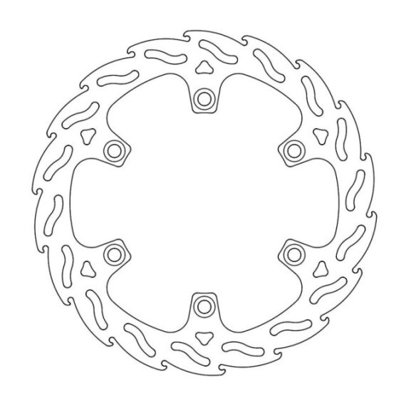 Moto-Master Flame Brakedisc front right Honda/Triumph