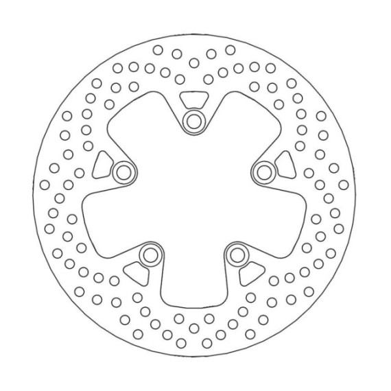 Moto-Master Halo Brakedisc rear Suzuki: GS600F/650F/1200F Bandit, GSX600F/750F
