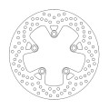Moto-Master Halo Brakedisc rear Suzuki: GS600F/650F/1200F Bandit, GSX600F/750F