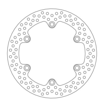 Moto-Master Halo Brakedisc rear Honda: Varadero 1000 ABS, CBR1100XX blackbird, C