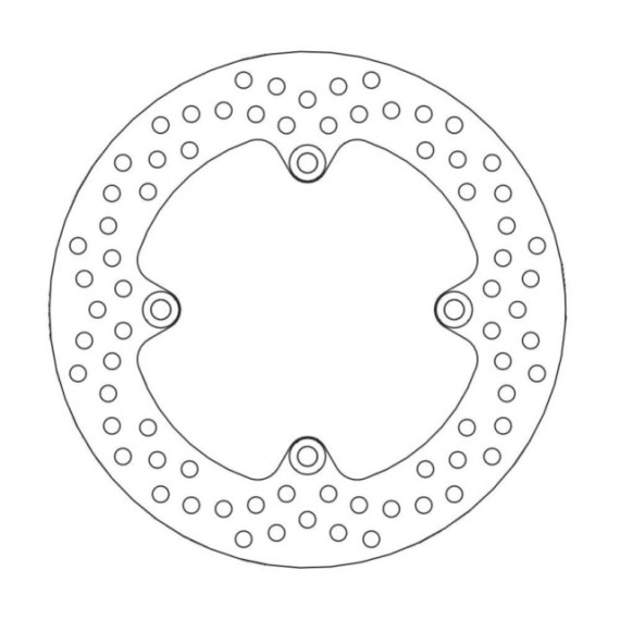 Moto-Master Halo Brakedisc rear Ducati: 748R/S/Biposto, 916SP/SPS/Strada/Racing,
