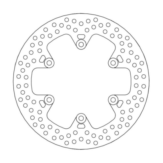 Moto-Master Halo Brakedisc rear Ducati: M600/620/750/800/1000, SS600/750/800, Mo