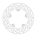 Moto-Master Halo Brakedisc rear Aprilia: RSV1000, Shiver 750, RS250, Mana 850 AB