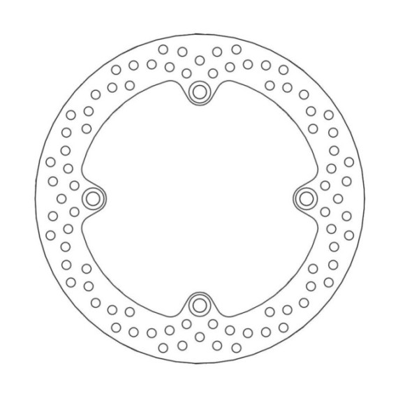 Moto-Master Halo Brakedisc rear Honda: XRV750, Varadero 1000 ABS
