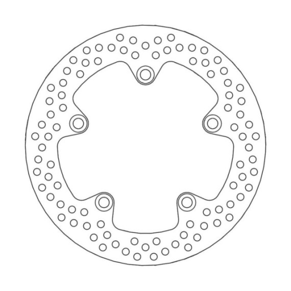 Moto-Master Halo Brakedisc rear Suzuki: GSR600/ABS, GSR750, SFV650 Gladius, GSF6