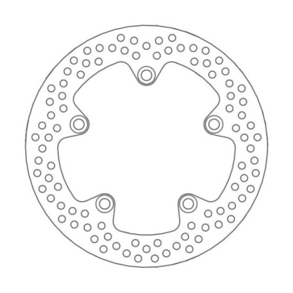 Moto-Master Halo Brakedisc rear Suzuki: GSR600/ABS, GSR750, SFV650 Gladius, GSF6