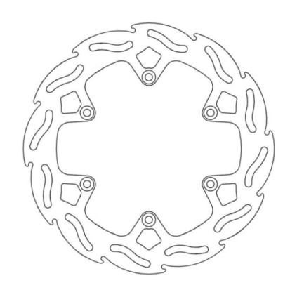 Moto-Master Factory Brakedisc rear KTM, Husaberg 4,4mm