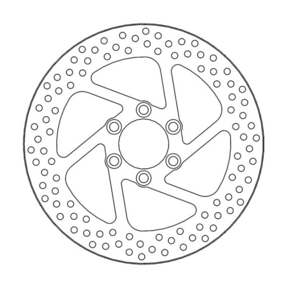 Moto-Master Halo Brakedisc rear Suzuki: VS1400 Intruder GL/GLP,VI1500 Intruder L
