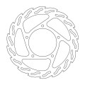 Moto-Master Flame Brakedisc front left Peugeot