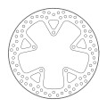 Moto-Master Halo Brakedisc front left Peugeot
