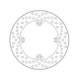 Moto-Master Halo Brakedisc rear MV Agusta: Butale 675, F3 800, Rivale