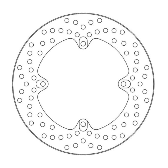 Moto-Master Halo Brakedisc rear MV Agusta: Butale 675, F3 800, Rivale
