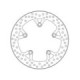 Moto-Master Halo Brakedisc rear Honda: CB1100