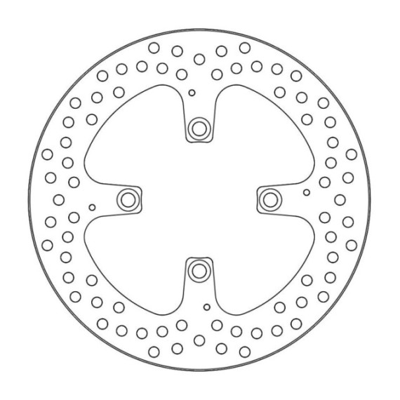 Moto-Master Halo Brakedisc rear Ducati: Panigale 1199, Monster 1200