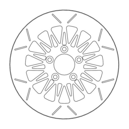 Moto-Master Harley Rialto Brakedisc Ø292 (10.2mm holes)