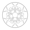 Moto-Master Harley Rialto Brakedisc rear Ø260