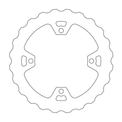 Moto-Master Nitro Brakedisc rear Suzuki: mud