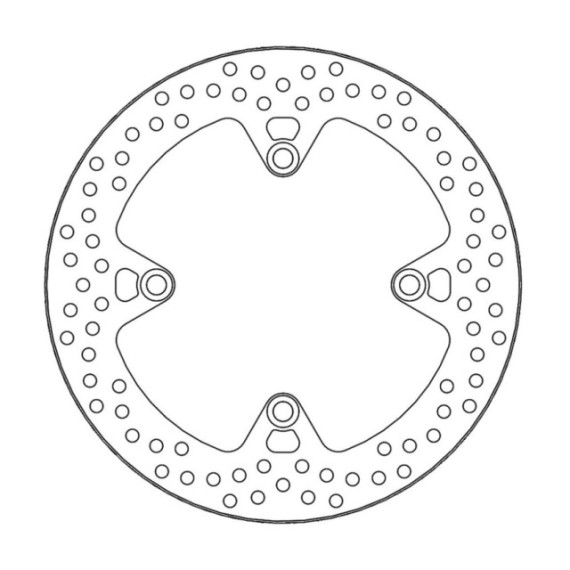 Moto-Master Halo Brakedisc rear Honda: CRF1000L Africa Twin (5,9mm disc)