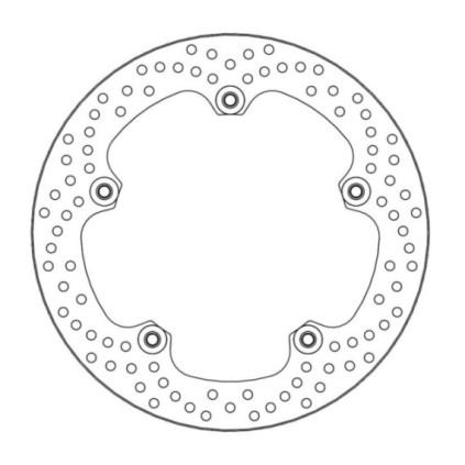 Moto-Master Halo Brakedisc front BMW: R1100S, HP2 Enduro (riveted)