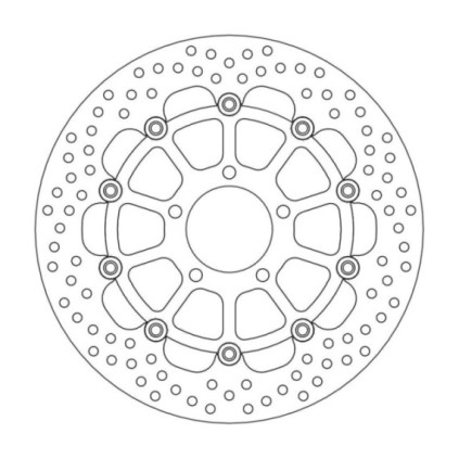 Moto-Master Halo Brakedisc front Suzuki: DL 650-1000 V-Strom, SV 1000, Kawasaki 