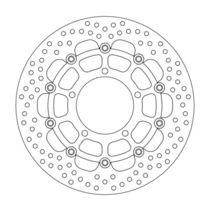 Moto-Master Halo Brakedisc front Suzuki: GSX R600/R750/R1000