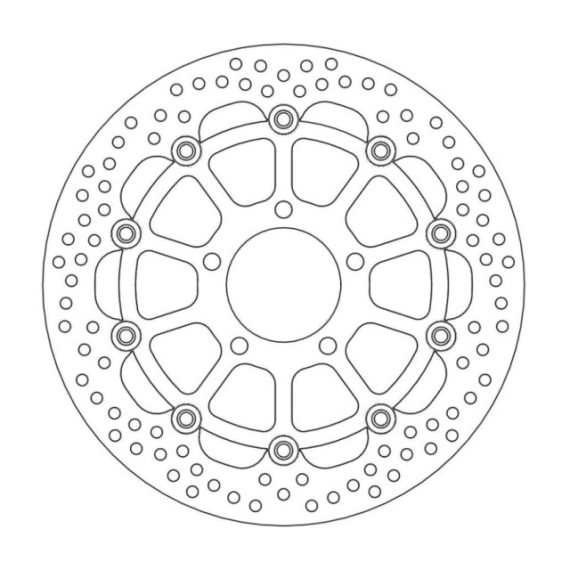 Moto-Master Halo Brakedisc front Suzuki: GSX 600-750, SV 650