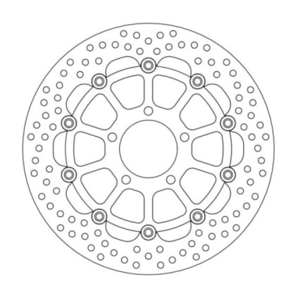 Moto-Master Halo Brakedisc front Suzuki: GSX-R 600-750-1000