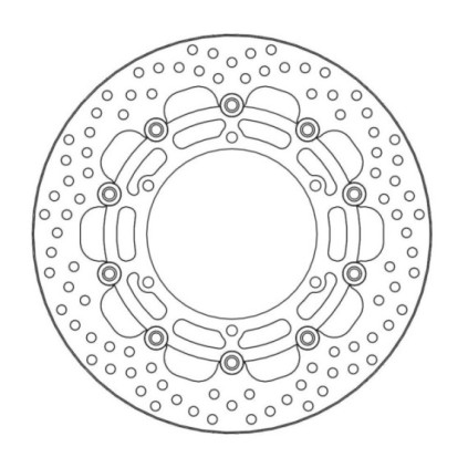 Moto-Master Halo Brakedisc front Yamaha: MT-01