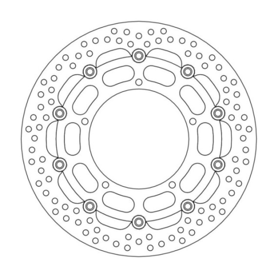 Moto-Master Halo Brakedisc front Yamaha: YZF R1 TC