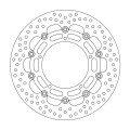 Moto-Master Halo Brakedisc front Yamaha: YFZ R6, Fazer8, YZF R1, XT1200Z