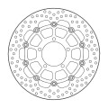 Moto-Master Halo Brakedisc front Triumph: Daytona 675 ABS