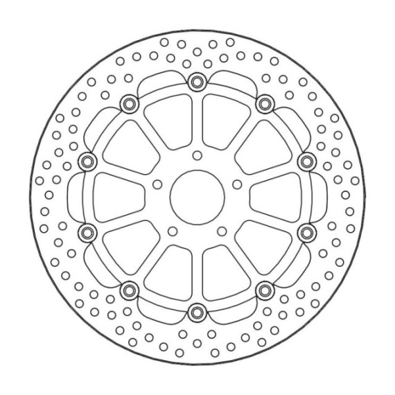 Moto-Master Halo Brakedisc front KTM: 690 Duke R ABS