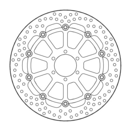 Moto-Master Halo Brakedisc front right BMW: HP4