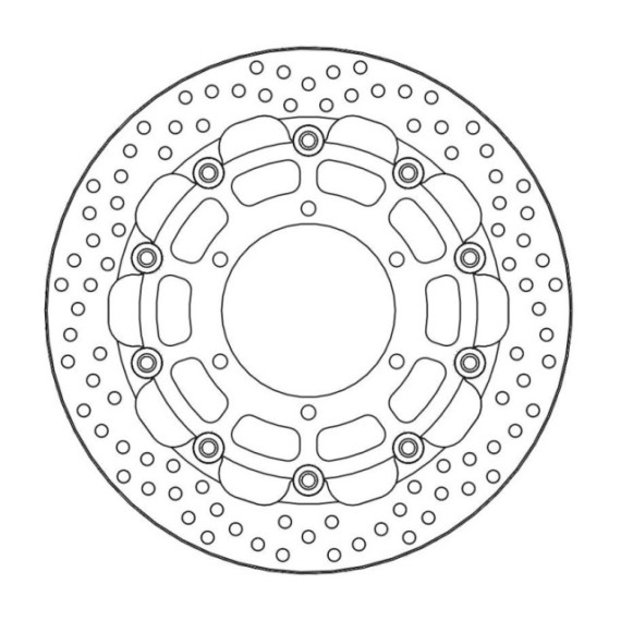 Moto-Master Racing Halo Brakedisc front 5,5mm Suzuki
