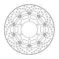Moto-Master Racing Halo Brakedisc front 5,5mm Suzuki