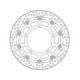 Moto-Master Racing Halo Brakedisc front 5,5mm Yamaha: YZF R1 TC