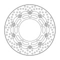Moto-Master Racing Halo Brakedisc front 5,5mm Yamaha: FZ6, YZF R6