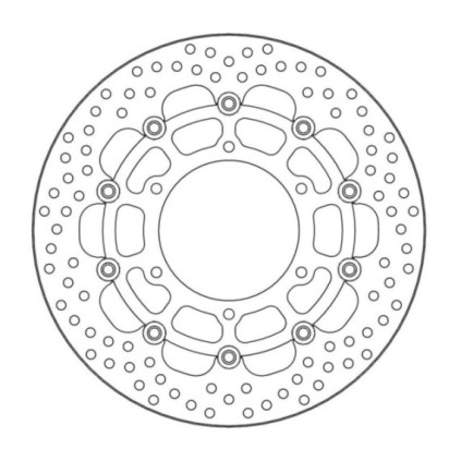 Moto-Master Halo Brakedisc front Suzuki: GSX-S1000(F)