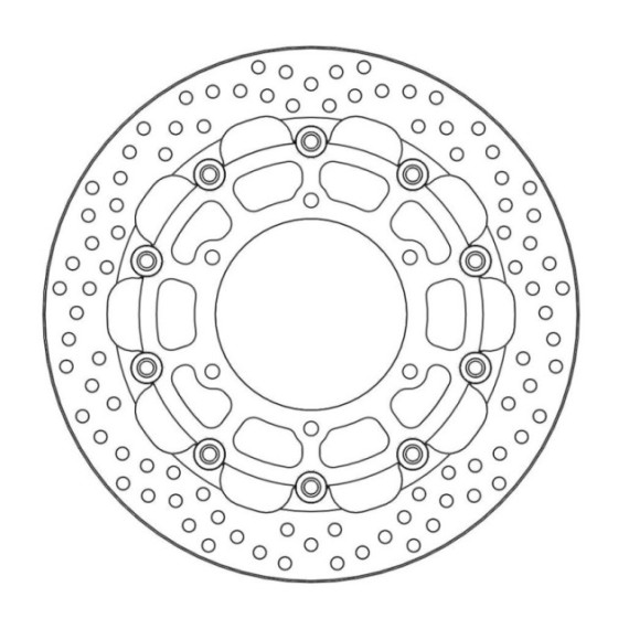 Moto-Master Racing Halo Brakedisc front Suzuki: GSX-S1000(F)