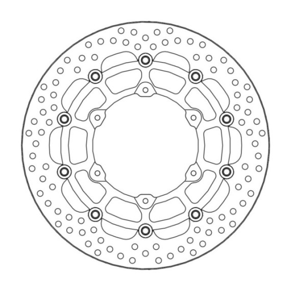 Moto-Master Halo Brakedisc front left KTM: 690 SMCR